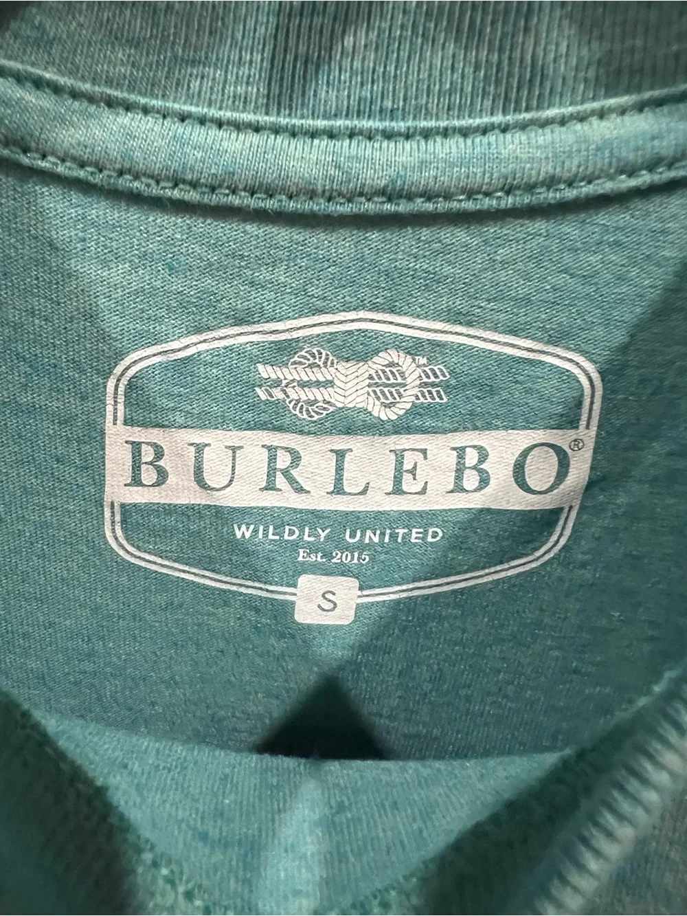 Burlebo Explore Always Pack Light Travel Often Men’s Long Sleeved Tee Small - Picture 4 of 4